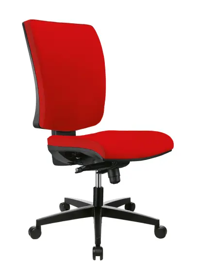 BOLZANO SYN židle kancelářská, SUE S 2 - látka červená